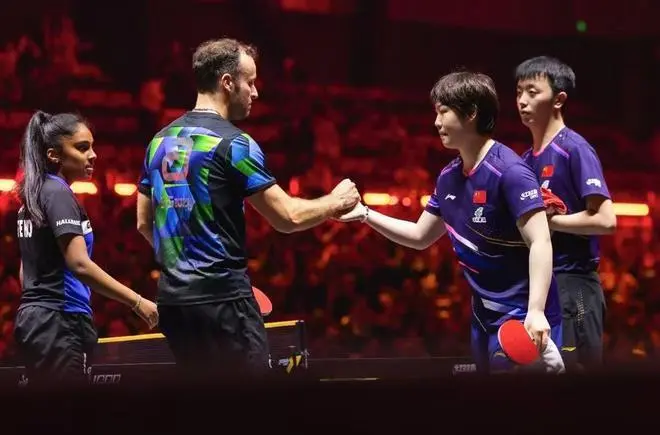 国乒混双组合在9月28日比赛中全部晋级下一轮